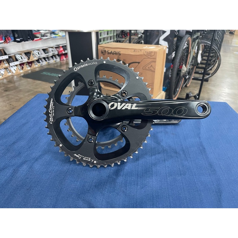 Oval Concepts 500 Praxis 30/28mm Spindle 50/34T 175mm Crankset Used