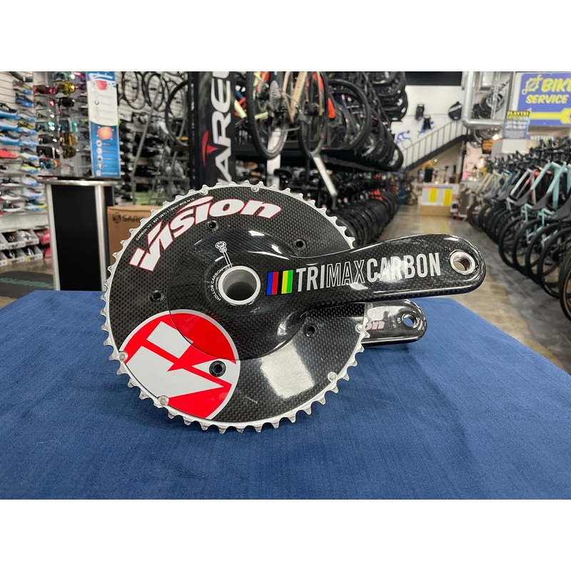 Vision TriMax Carbon TT Crankset 53-39TT 175mm Used