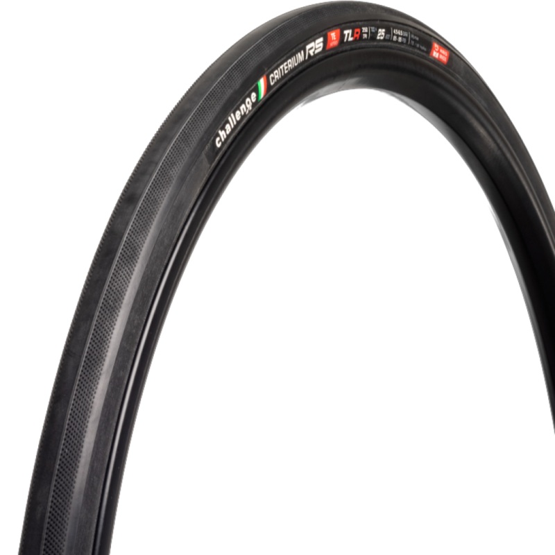 Challenge Criterium RS Tubeless Tire Black/Black 700 x 25c