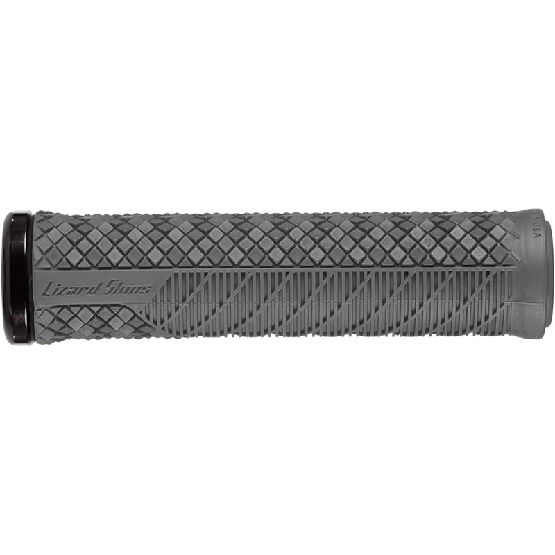 Lizard Skins Charger Evo Single Clamp Lock-on Grip Electric Blue