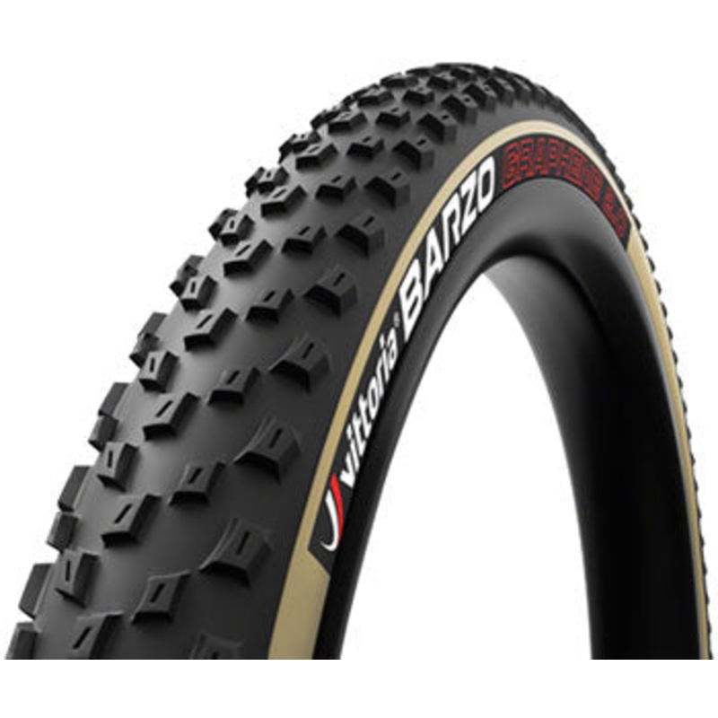 Vittoria Barzo XC-Race Tire – Tubeless, Folding, Black/Tan, TLR 29 x 2.25
