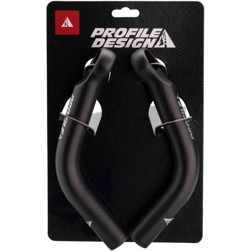 Profile Design Boxer Bar Ends: Black