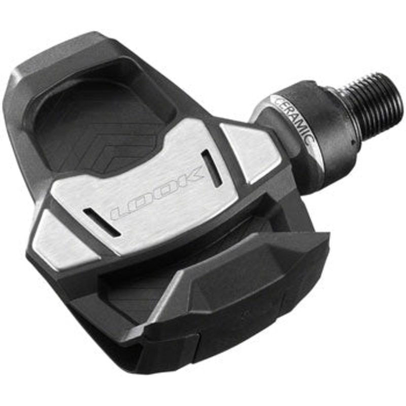 Look Keo Blade Carbon Ceramic Pedals – Single Sided Clipless, Chromoly, 9/16″, Black