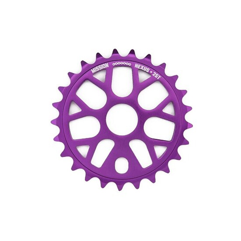 Mission NEXUS Sprocket 25t Purple