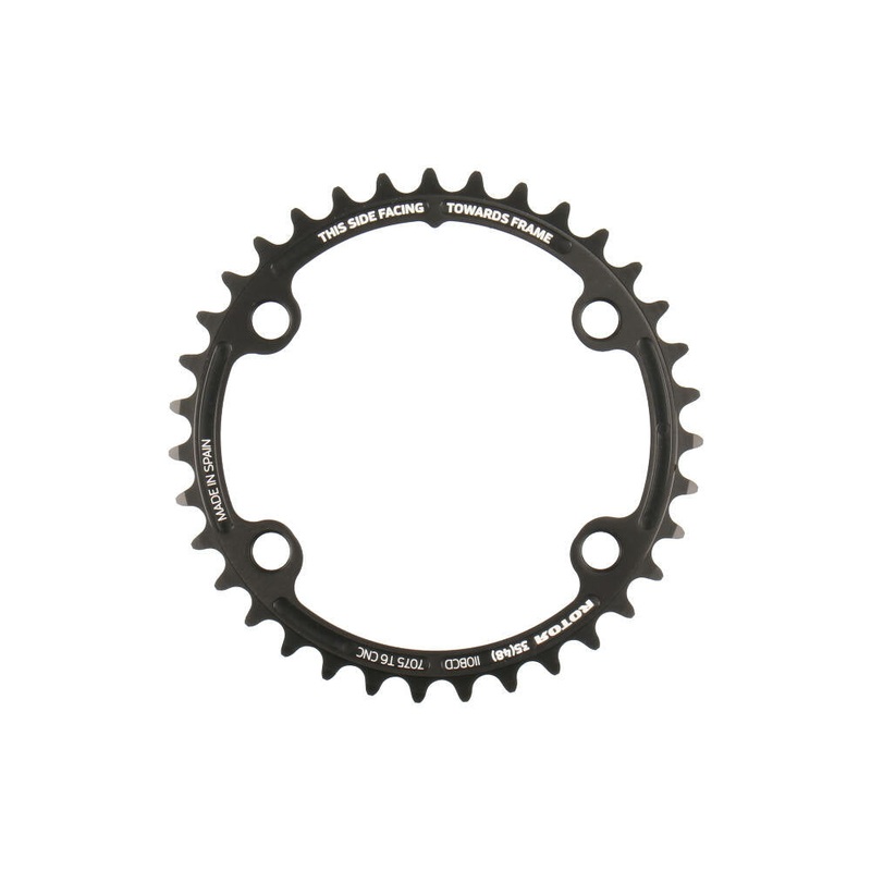 ROTOR Round Ring 110BCD AXS eTap Inner Ring, Black 35T