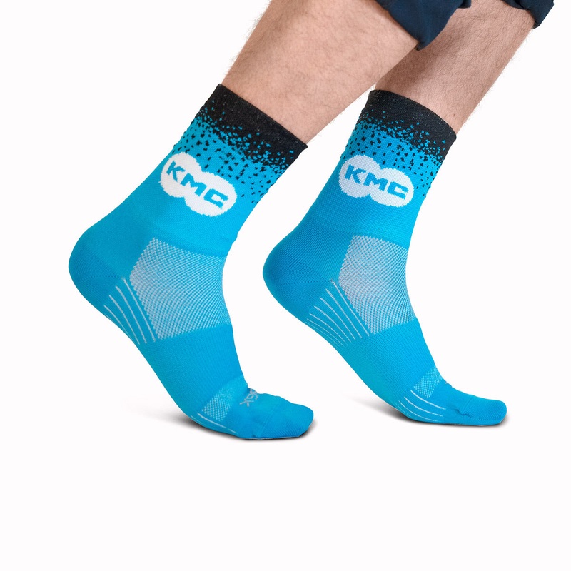 KMC Deep Blue Cycling Socks Small/Medium