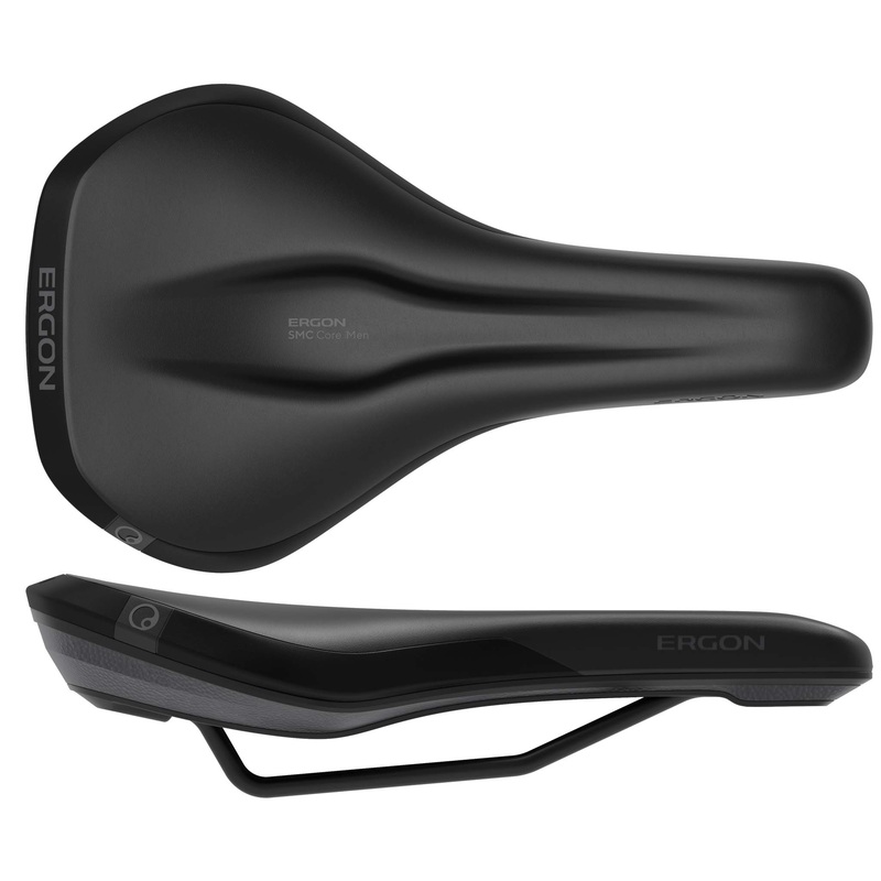 Ergon SMC Core Mens Saddle – MD/LG Black/Gray
