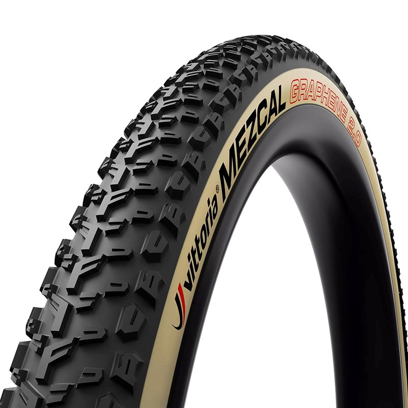 Vittoria Mezcal III Tire – 29 x 2.25 Tubeless Folding Black/Tan 4C Race G2.0