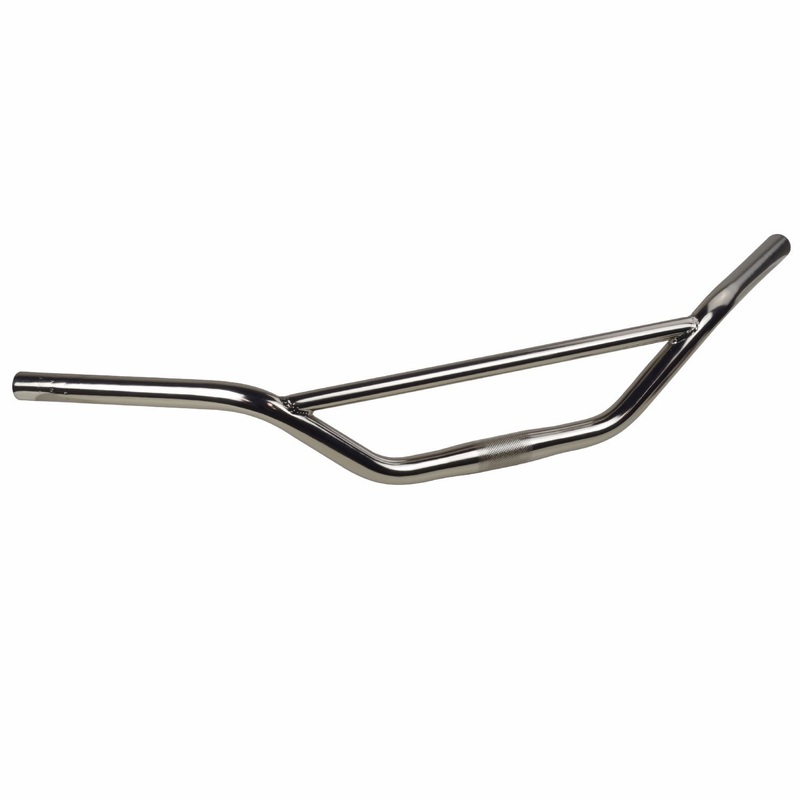 Velo Orange Klunker Handlebar – 25.4 45 Degree Sweep 76mm Rise 680mm width Nickel