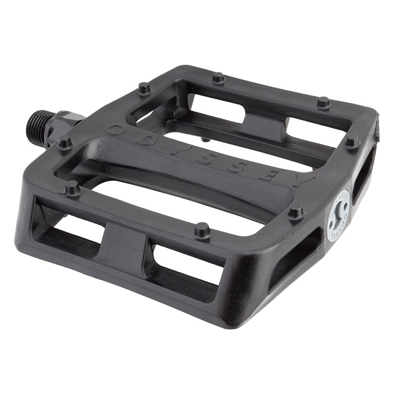 Odyssey Grandstand V2 PC Pedals – Platform Composite/Plastic 9/16″ Black