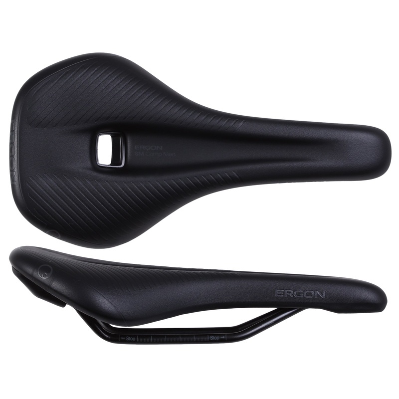 Ergon SM Comp Saddle – Steel Stealth Mens Small/Medium