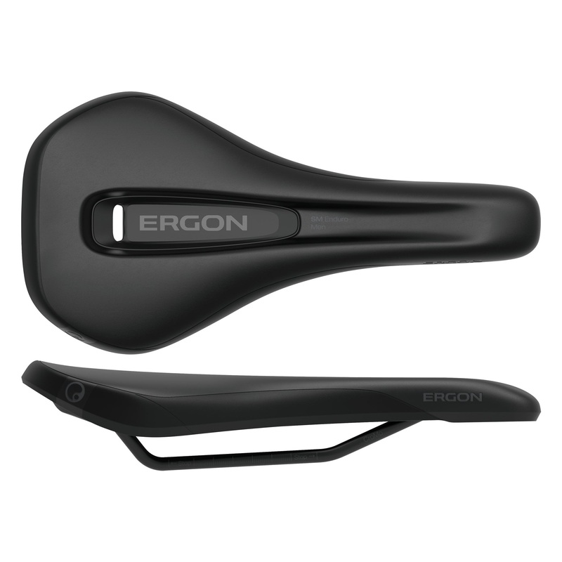 Ergon SM Enduro Saddle – Stealth Mens Small/Medium
