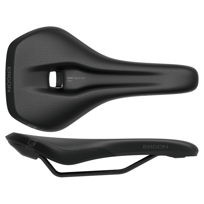 Ergon SMC Sport Gel Saddle – Stealth Mens Small/Medium