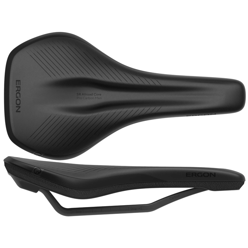 Ergon SR Allroad Core Pro Carbon Saddle – S/M Stealth