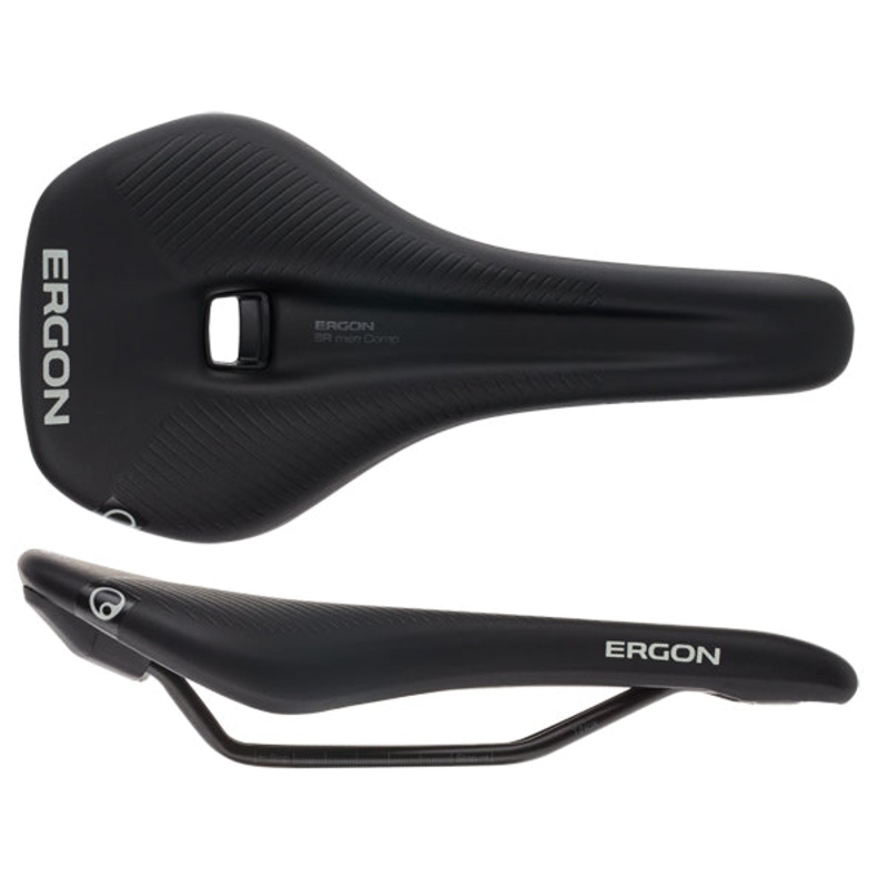 Ergon SR Comp Saddle – Titanium Black Mens Medium/Large