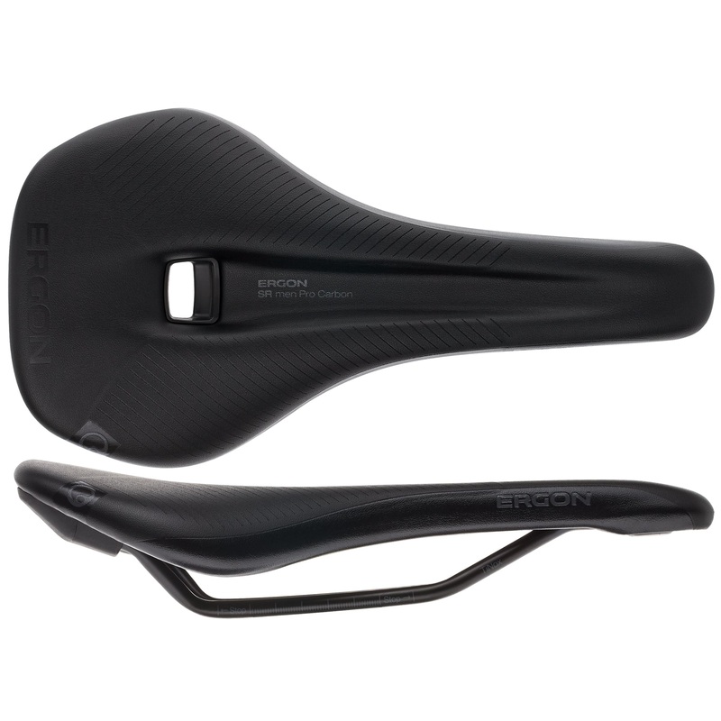 Ergon SR Pro Carbon Saddle – Carbon Stealth Mens Small/Medium