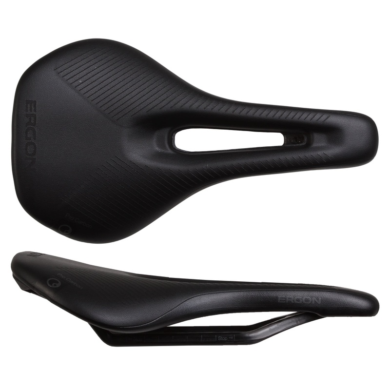 Ergon SR Pro Carbon Saddle – Carbon Stealth Womens Medium/Large
