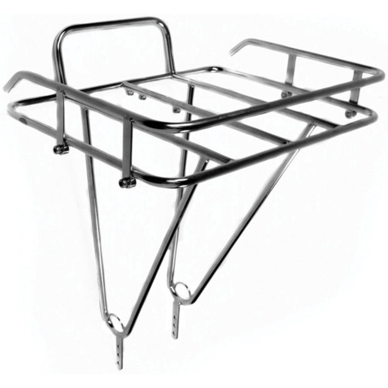 Velo Orange Porteur Front Rack: Polished Stainless Steel