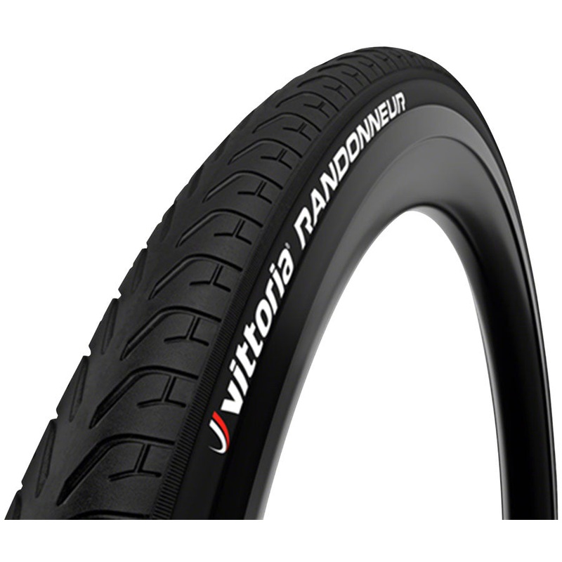 Vittoria Randonneur Reflect Tire – 26 x 1.75 Clincher Wire Black