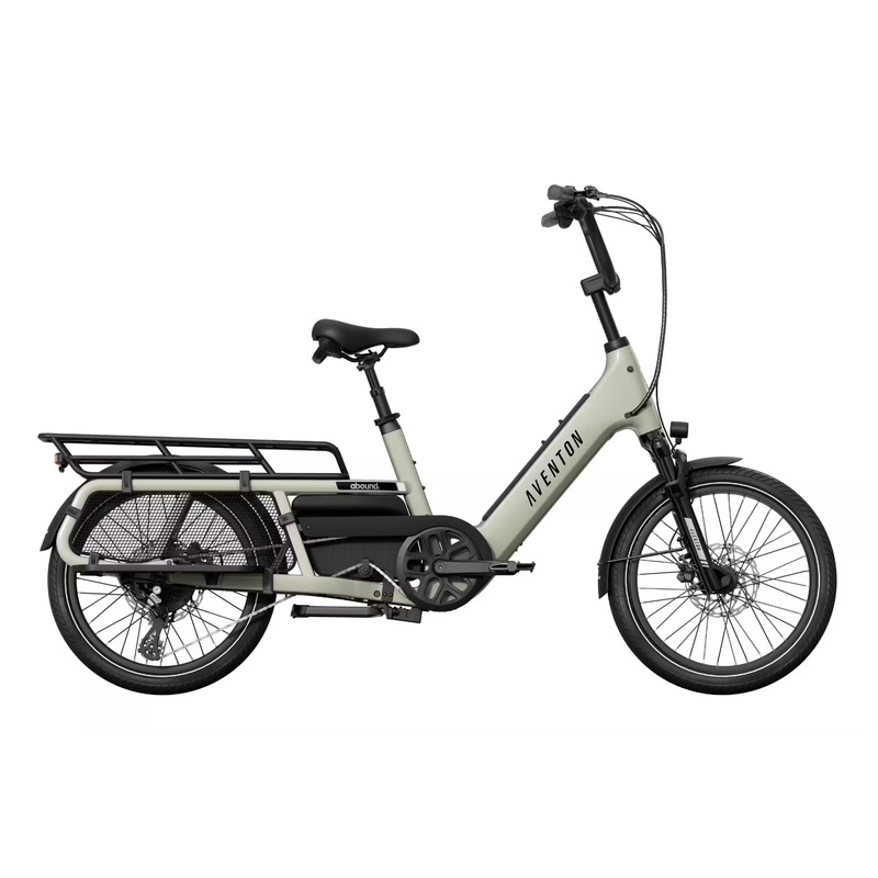Aventon Abound LR Cargo Ebike Sage