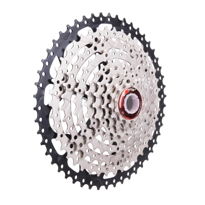 9 Speed 11-50T Mountain Bike Wide Ratio Cassette