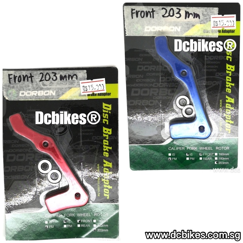 Front/Rear Disc Brake IS/PM Adapter For Disc Rotor 180mm/203mm Front 203mm / Blue