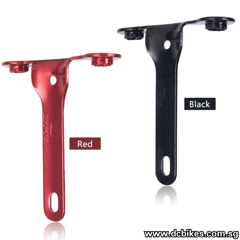 Ultralight C02 Cartridge Holder Bracket + Waterbottle Cage Mount Bolts Black