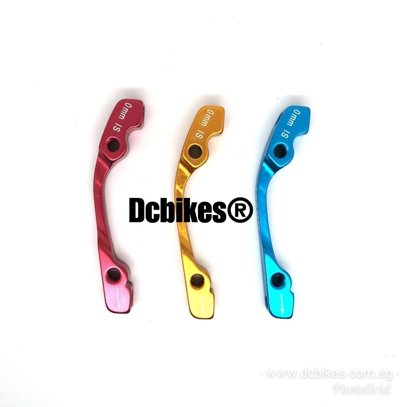 140mm | 160mm Disc Brake IS / PM Adapter MTB Hydraulic Disc Rotor Red