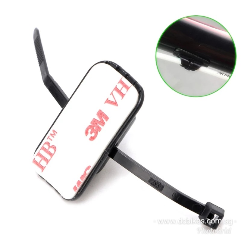 3M Adhesive Frame Cable Tie Clip Guide MTB Frame Housing Conversion Fitting