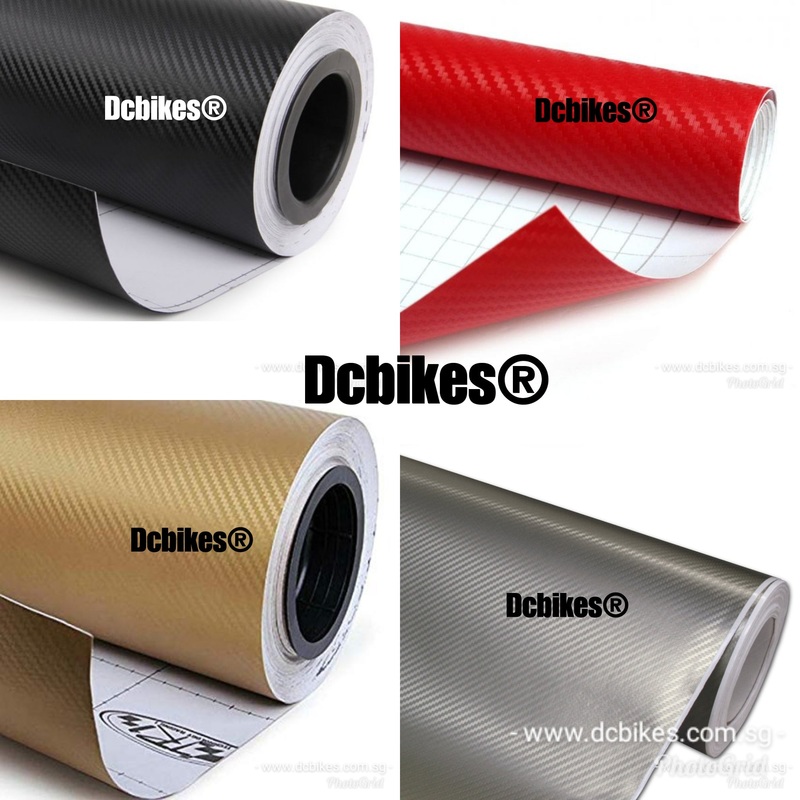 Carbon Fiber Matt Vinyl Decal 30 cm X 100 cm Sticker Protection Flim Red – 20cm X 100cm