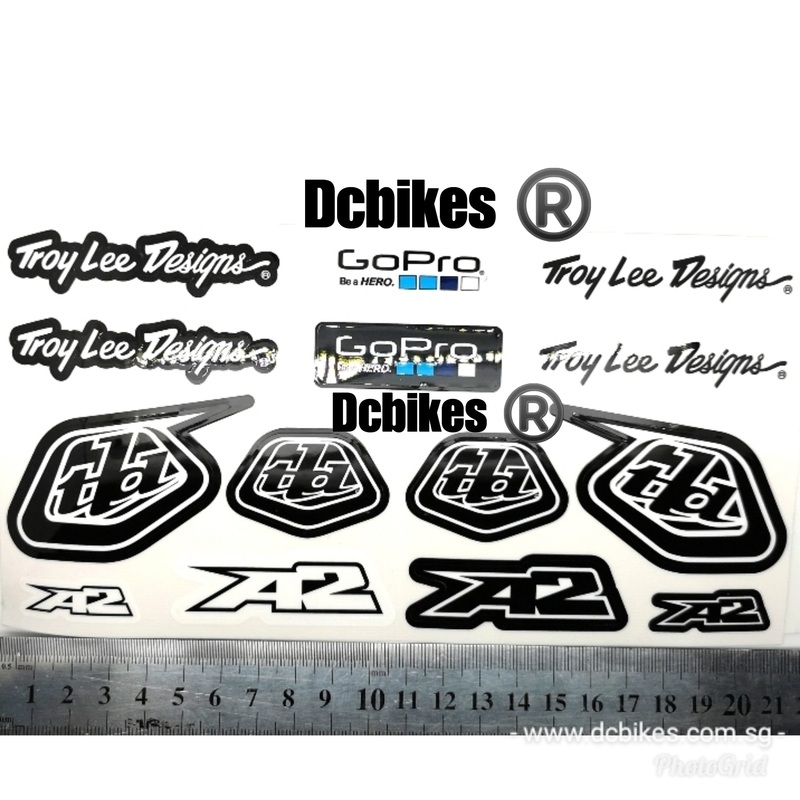 Genuine Troy Lee Designs X GoPro Hero TLD Limited Sponsor Race Decal A1
