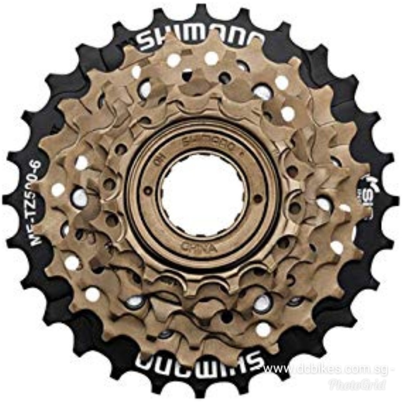 Shimano 6 Speed Tourney 14-28T Bicycle Freewheel MF-TZ500
