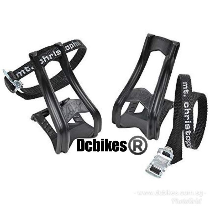 Zefal Universal Bicycle Toe Clips + Pedal Strap Set S/M (<42) <US9