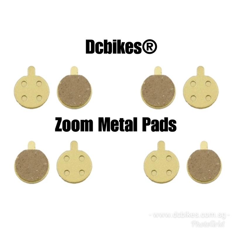 Zoom One 5 DB Series Escooter MTB Full Metal Brake Pads