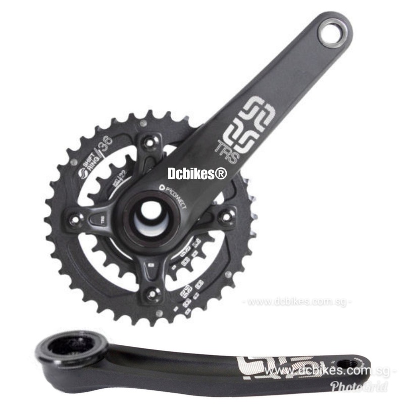 E*Thirteen 30mm TRS AM XC E13 MTB 38T/24T Double Crankset