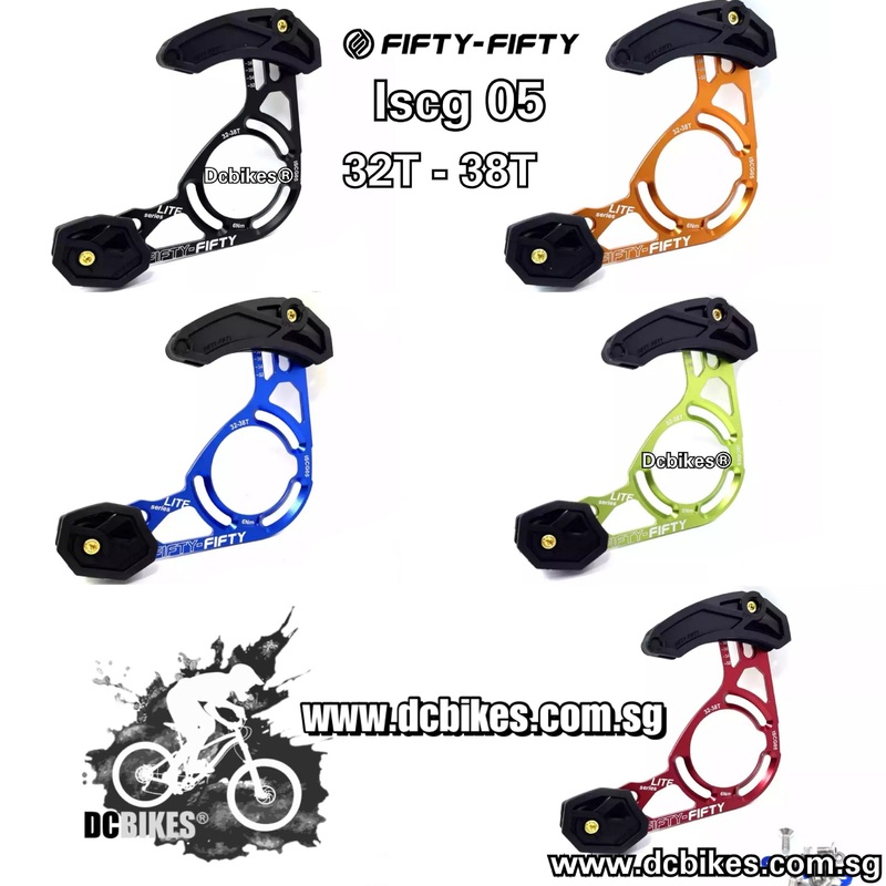 Fifty-Fifty Iscg 05 32-38T 1 X Single Speed MTB Chain Guide DHR Lite Series Black