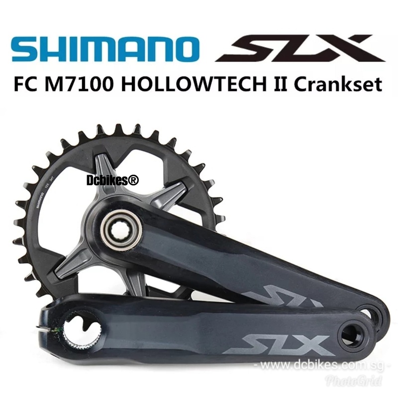 Shimano 12 Speed SLX 32T | 34T M7100 | M7120 Boost Direct Mount Hollowtech II Crank 170mm M7100 32T 170mm