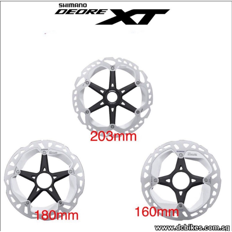 Shimano XT RT-MT800 Center Lock Disc Brake Rotor 140mm – 1 Disc