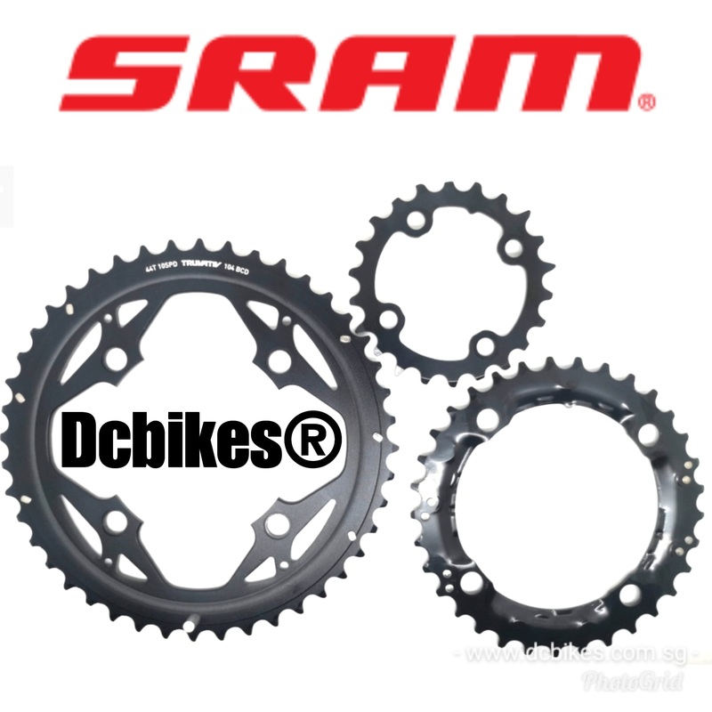 Sram Truvativ 44/33/22 MTB 104bcd/64 Bcd Replacement Triple Chain Rings