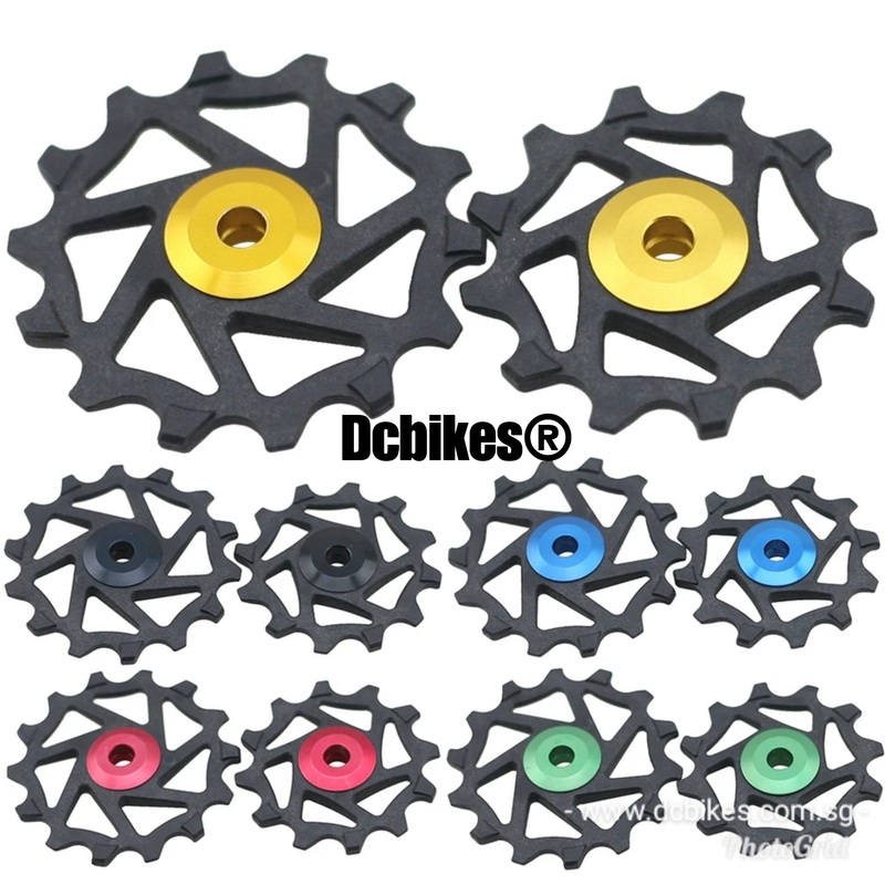 12T 14T Super Ceramic Bearing Jockey Pulley Wheel For SRAM XX1 Eagle Derailleur Red – 12T & 14T