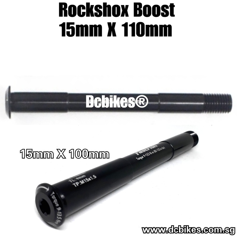 Front 15mm X 110mm | 110mm Boost Thru Axle Replacement Part For Rockshox 15mm X 100mm