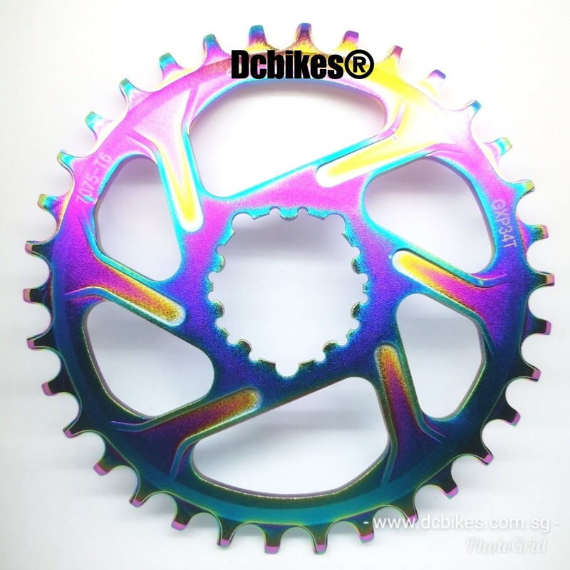 Oil Slick 32T/34T DUB GXP ROUND Boost 148 MTB Narrow Wide Direct Mount Chain Ring 30T Round Boost 3mm