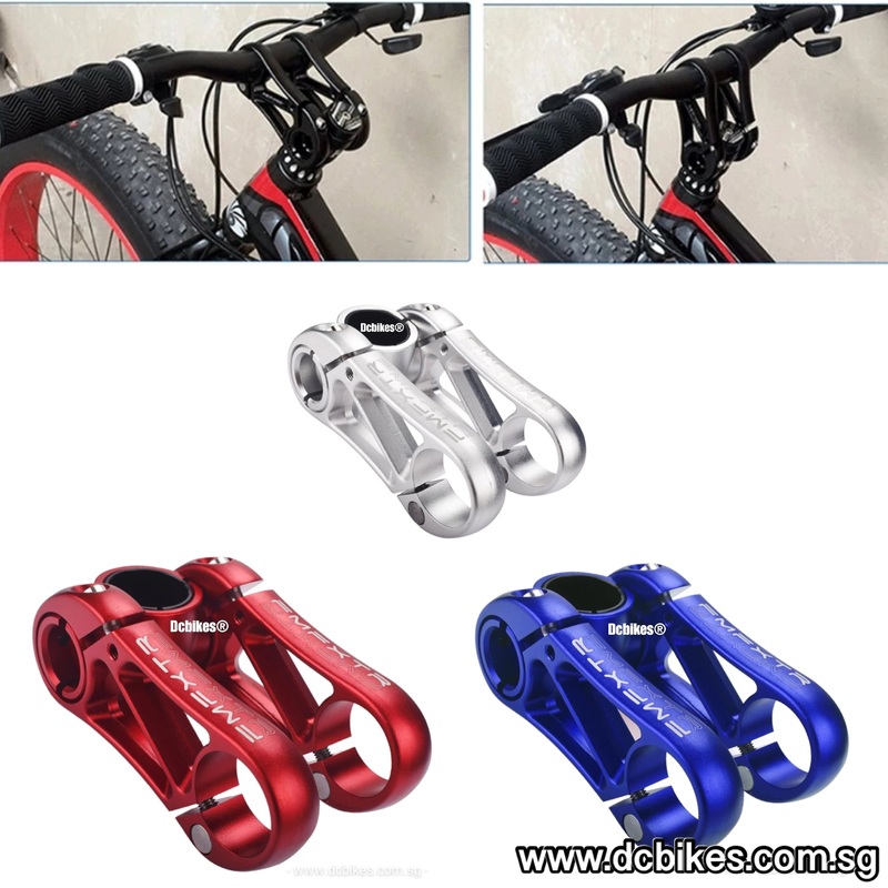 180 Degree Adjustable 90mm MTB Bicycle Handlebar Stem 31.8mm Red