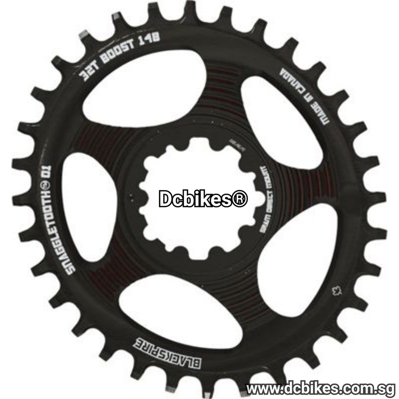 Blackspire 32T | 34T Dub GXP Snaggletooth 3mm | 6mm Direct Mount Oval For Sram Chain Ring 32T Non Boost 6mm
