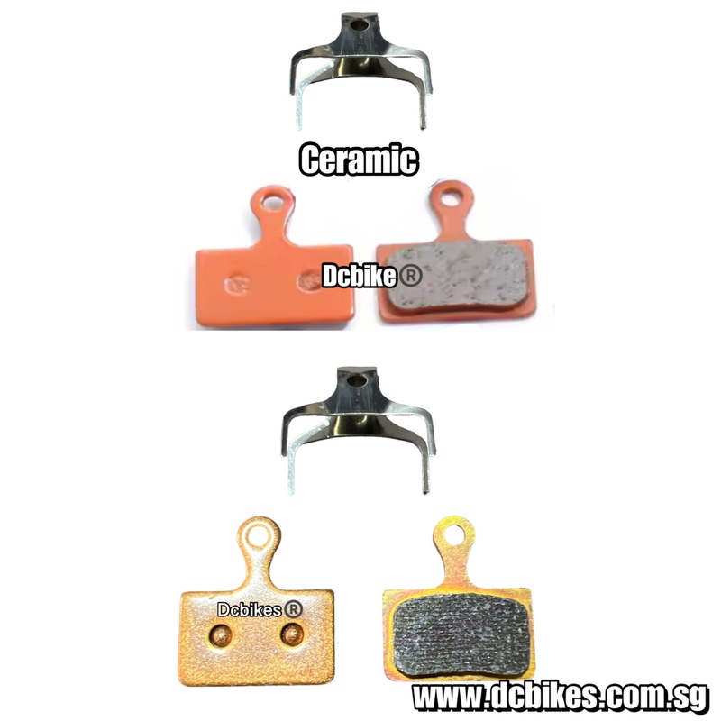 Metal | Ceramic Brake Pads For Shimano Ultegra BR-R9170 R8070 RS805 RS505 RS405 BR-RS305 U5000(2 Pieces) Gold Metal – 1 Pair