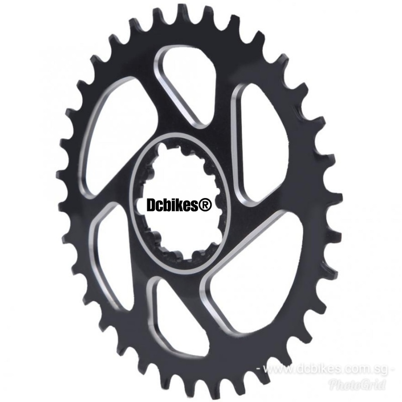 Racework 32T | 34T | 36T | 38T DUB GXP ROUND 3mm Offset Boost 148 Narrow Wide Direct Mount Chain Ring 32T | 3mm