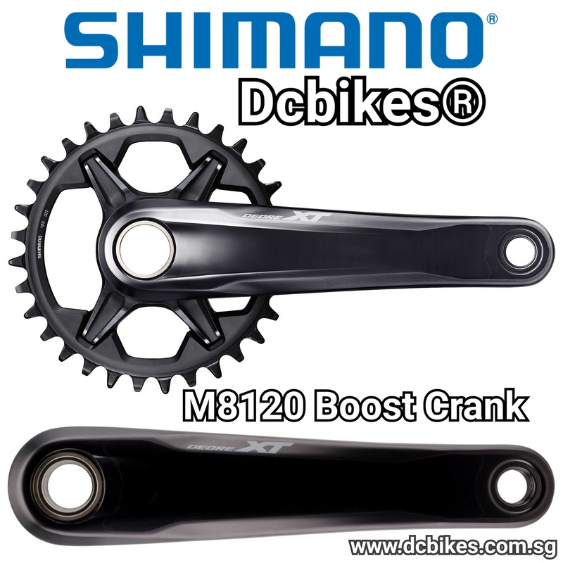 Shimano 32T | 34T | 36T XT M8120 12 Speed Boost Crank 32T Boost 170mm