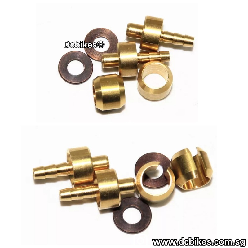 Olive & Inserts For Hope Tech Hydraulic Brakes For Normal 5.0 Hydraulic Hose
