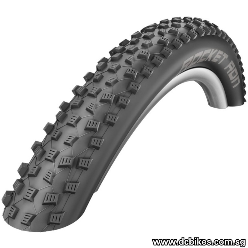 Schwalbe 27.5 X 2.25 | 29 X 2.25 Rocket Ron Tubeless MTB Addix Folding Tyres (1 Tire) 27.5 X 2.25 (1 Tire)
