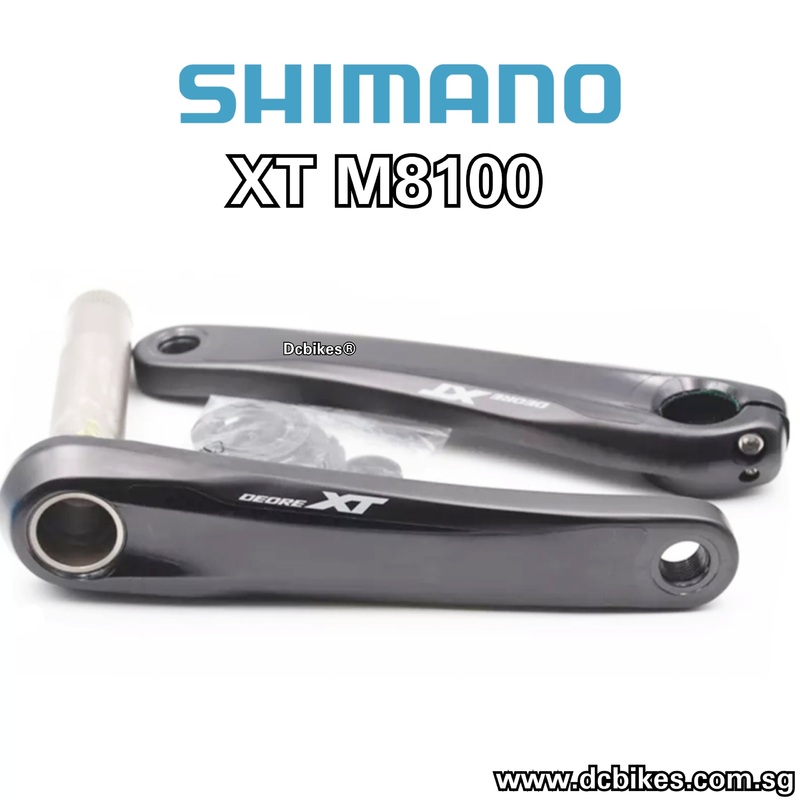 Shimano 11/12 Speed XT M8100 Direct Mount Hollowtech Crank Arms 170mm Arm Length